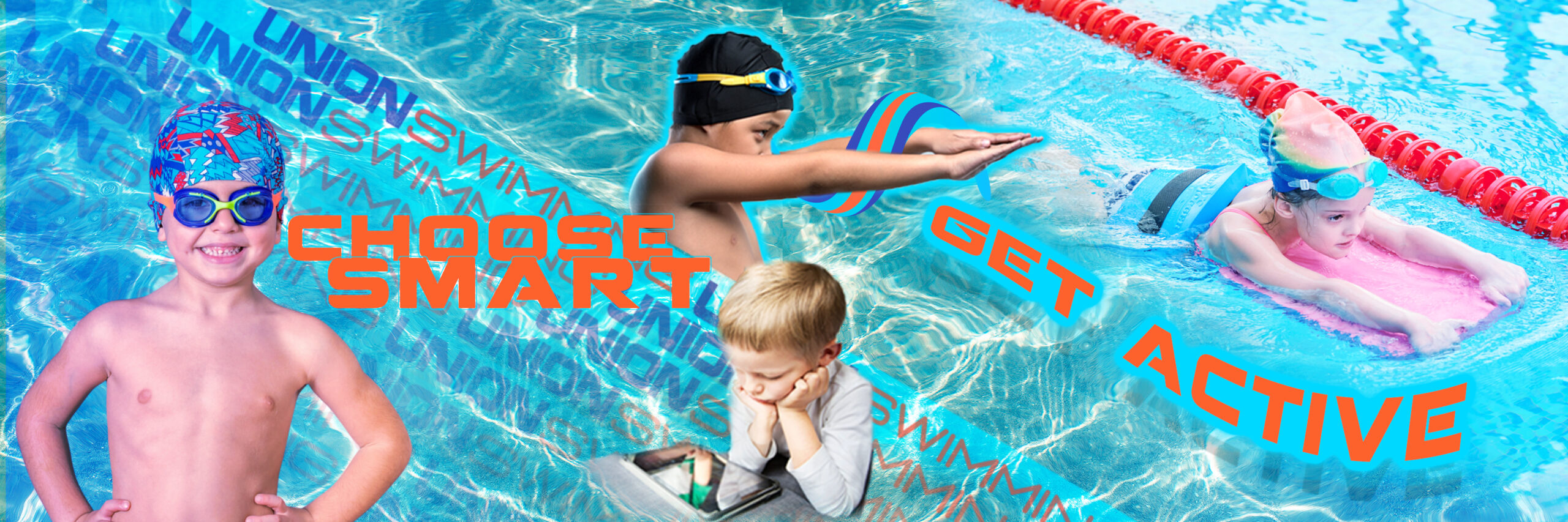 union swimming header